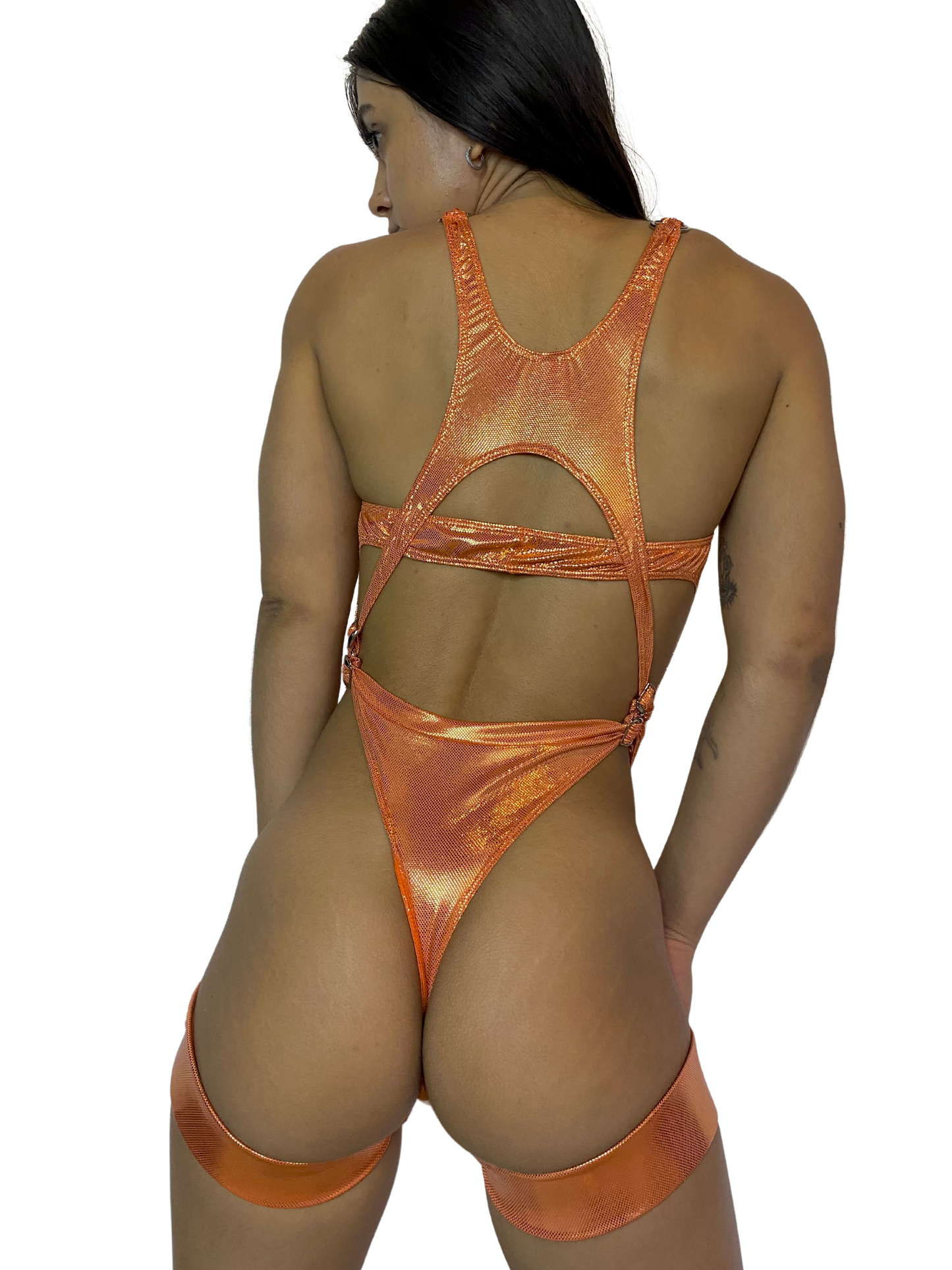 Body Delincuente (Con Liguero) | Orange